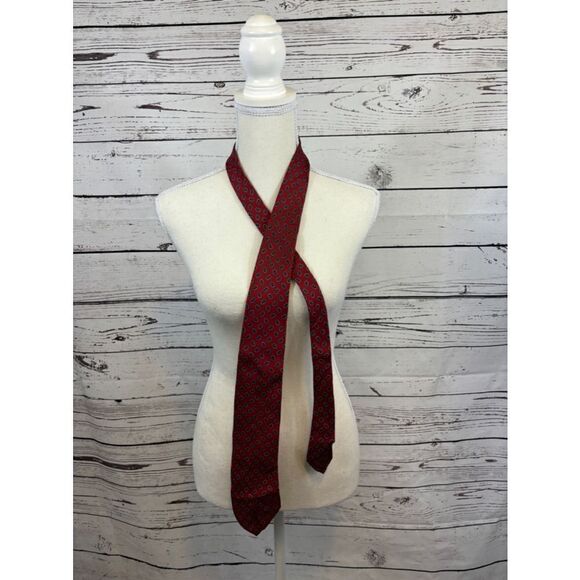 Men's Robert Talbott Tie, Red, One Size - Picture 1 of 3